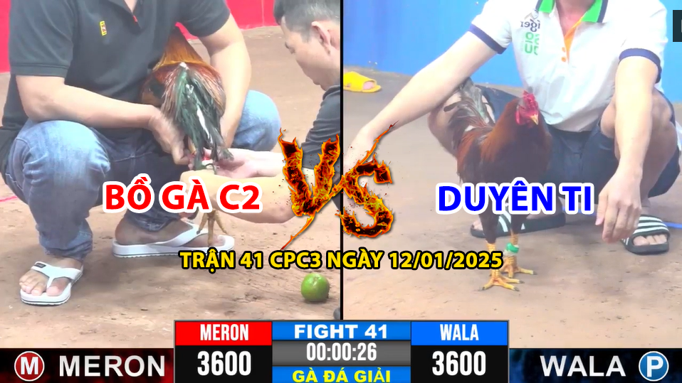 Trận 41 CPC3 ngày 12/01/2025 - Bồ Gà C2 vs Duyên Ti 6 trận 41 cpc3 ngày 12/01/2025 hôm nay giữa bồ gà c2 vs duyên ti
