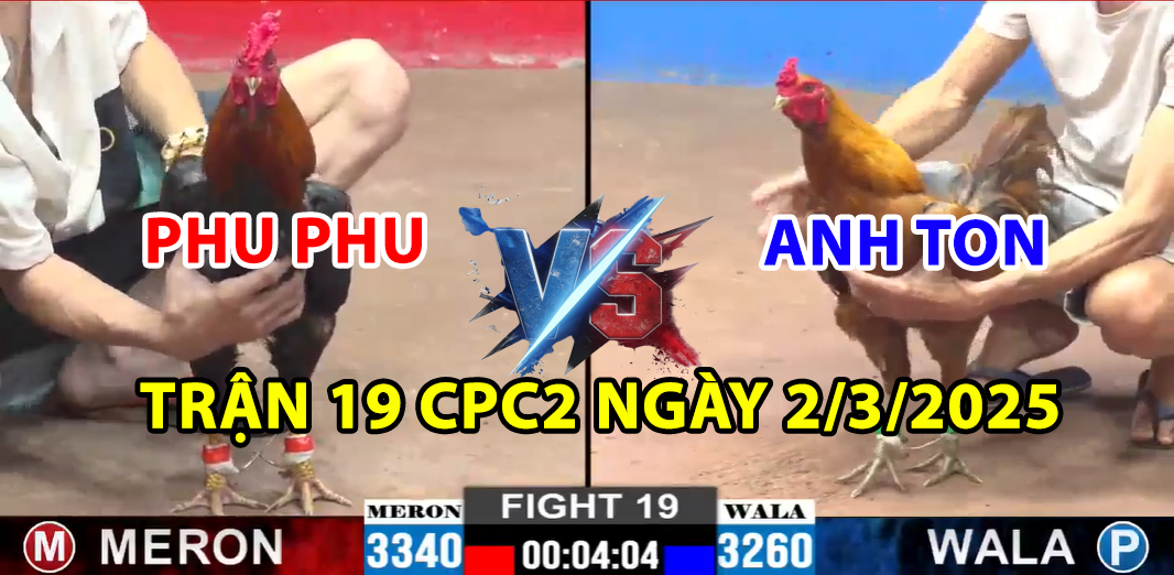TRẬN 19 CPC2 NGÀY 2/3/2025 - IDOL PHU PHU VS ANH TON 9 trận 19 cpc2 ngày 2/3/2025 hôm nay phu phu vs anh ton
