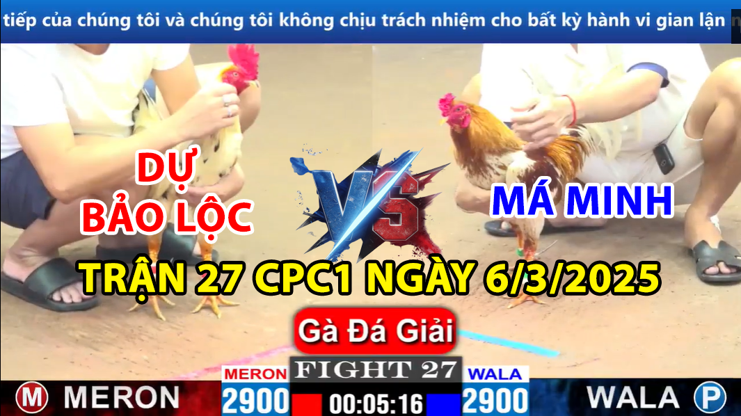 TRẬN 27 CPC1 NGÀY 6/3/2025 - DỰ BẢO LỘC VÀ MÁ MINH CAMELO PHẢN 5 LAI 5 trận 27 cpc1 ngày 6/3/2025 hôm nay giữa dự bảo lộc và má minh