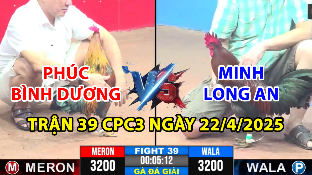 TRẬN 39 CPC3 NGÀY 22/4/2025 - 2 LÃO LÀNG SƯ KÊ ĐỤNG NHAU 9 trận 39 cpc3 ngày 22/4/2025 hôm nay giữa chú phúc bình dương và má minh