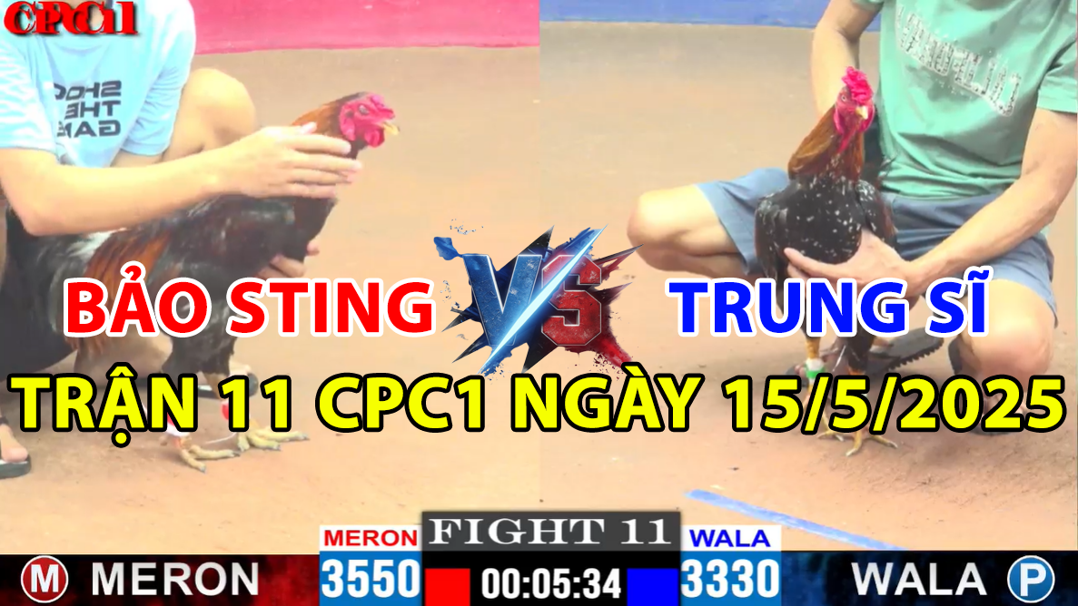TRẬN 11 CPC1 NGÀY 15/5/2025 - ANH BẢO STING HƠN 2 CHẤM THUA THẢM 1 trận 11 cpc1 ngày 15/5/2025 hôm nay giữa bảo sting vs anh trung sĩ