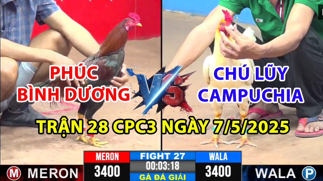 TRẬN 28 CPC3 NGÀY 7/5/2025 - CHÚ PHÚC BÌNH DƯƠNG VS CHÚ LŨY CAMPUCHIA 1 trận 28 cpc3 ngày 7/5/2025 hôm nay giữa chú phúc bình dương vs chú lũy campuchia