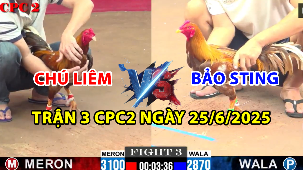 TRẬN 3 CPC2 NGÀY 25/6/2025 - CHÚ LIÊM VS BẢO STING QUÁ MAY ĐỘ 9 trận 3 cpc2 ngày 25/6/2025 hôm nay giữa chú liêm và bảo sting