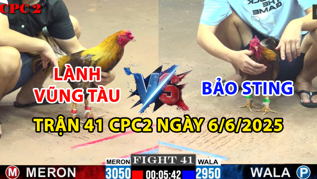 TRẬN 41 CPC2 NGÀY 6/6/2025 - BẢO STING VS LÀNH VŨNG TÀU 3 trận 41 cpc2 ngày 6/6/2025 hôm nay giữa bảo sting vs lành vũng tàu