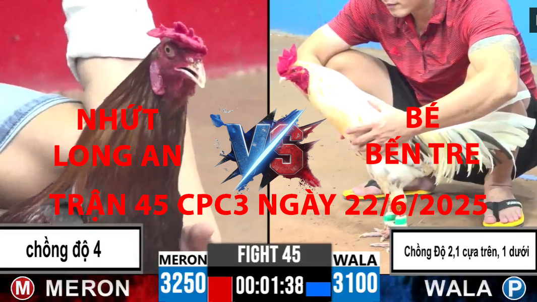 TRẬN 45 CPC3 NGÀY 22/6/2025 - NHỨT LONG AN VS BÉ BẾN TRE CHỒNG ĐỘ 4 1 trận 45 cpc3 ngày 22/6/2025 hôm nay giữa nhứt long an và bé bến tre chồng độ 4