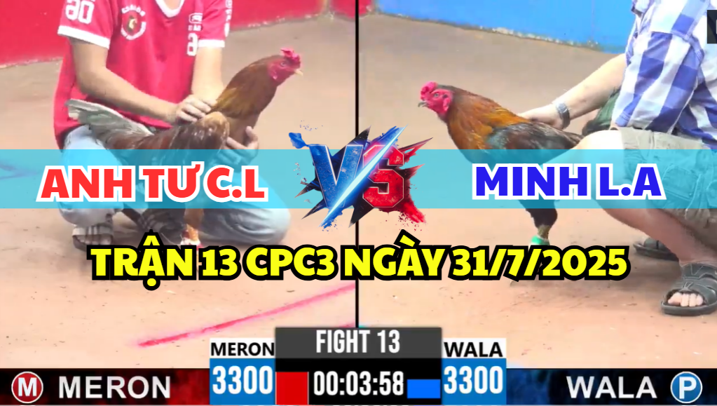 TRẬN 13 CPC3 NGÀY 31/7/2025 - MÁ MINH LONG AN VS ANH TƯ CAO LÃNH 3 trận 13 cpc3 ngày 31/7/2025 hôm nay giữa má minh long an và anh tư cao lãnh