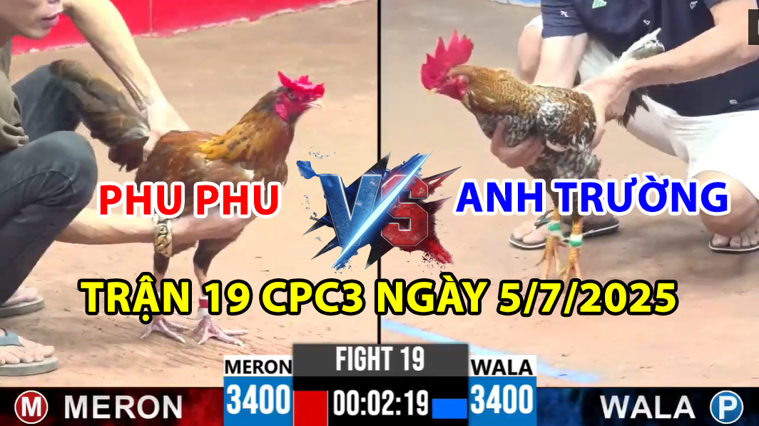 TRẬN 19 CPC3 NGÀY 5/7/2025 - IDOL PHU PHU VS ANH TRƯỜNG 1 trận 19 cpc3 ngày 5/7/2025 hôm nay giữa phu phu vs anh trường