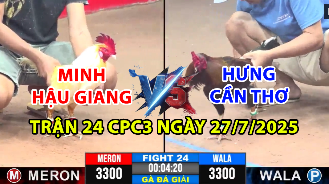 TRẬN 24 CPC3 NGÀY 27/7/2025 - HƯNG CẦN THƠ VS MINH HẬU GIANG 9 trận 24 cpc3 ngày 27/7/2025 hôm nay giữa hưng cần thơ vs minh hậu giang