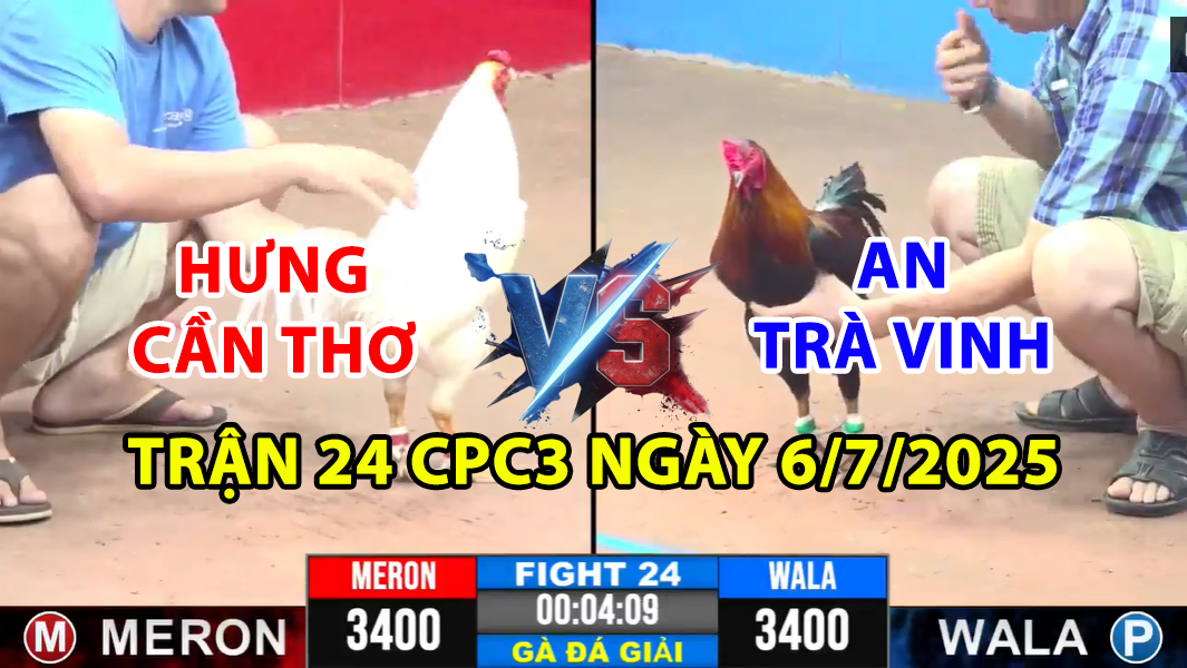 TRẬN 24 CPC3 NGÀY 6/7/2025 - HƯNG CẦN THƠ VS AN TRÀ VINH 8 trận 24 cpc3 ngày 6/7/2025 hôm nay giữa hưng cần thơ và an trà vinh
