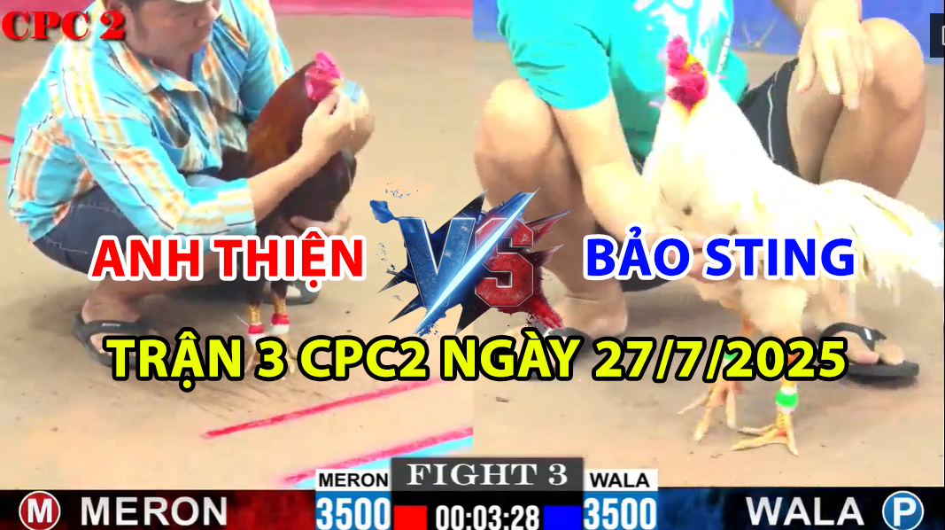 TRẬN 3 CPC2 NGÀY 27/7/2025 - BƯỚM HIỆU BẢO STING HẠ ANH THIỆN PHÚT MỐT 4 trận 3 cpc2 ngày 27/7/2025 hôm nay giữa bảo sting vs anh thiện