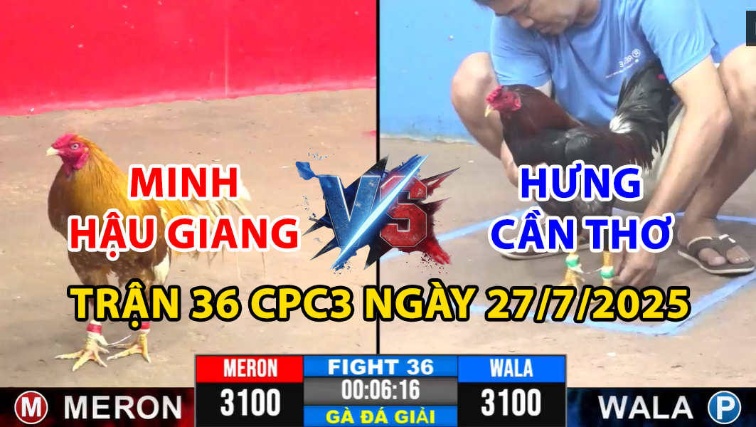 TRẬN 36 CPC3 NGÀY 27/7/2025 - HƯNG CẦN THƠ TIẾP TỤC HẠ MINH HG 10 trận 36 cpc3 ngày 27/7/2025 hôm nay giữa hưng cần thơ vs minh hậu giang