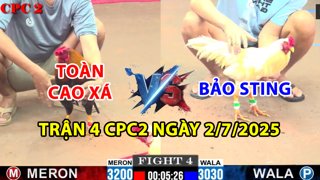 TRẬN 4 CPC2 NGÀY 2/7/2025 - BẢO STING VS TOÀN CAO XÁ 3 trận 4 cpc2 ngày 2/7/2025 hôm nay giữa bảo sting vs toàn cao xá