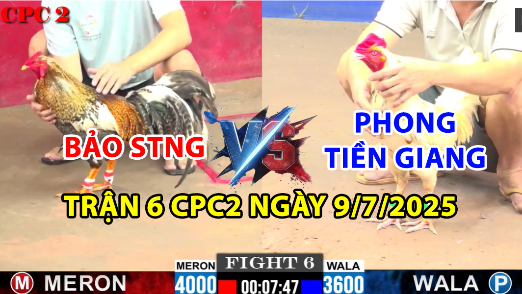 TRẬN 6 CPC2 NGÀY 9/7/2025 - CÚ ĐUÔI LAO CỦA BẢO STING BAO NGUYÊN BỒ C2 4 trận 6 cpc2 ngày 9/7/2025 hôm nay giữa bảo sting vs phong tiền giang xổ 500tr